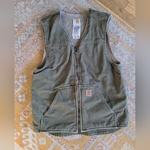 Vintage Carhartt duck canvas vest s/m